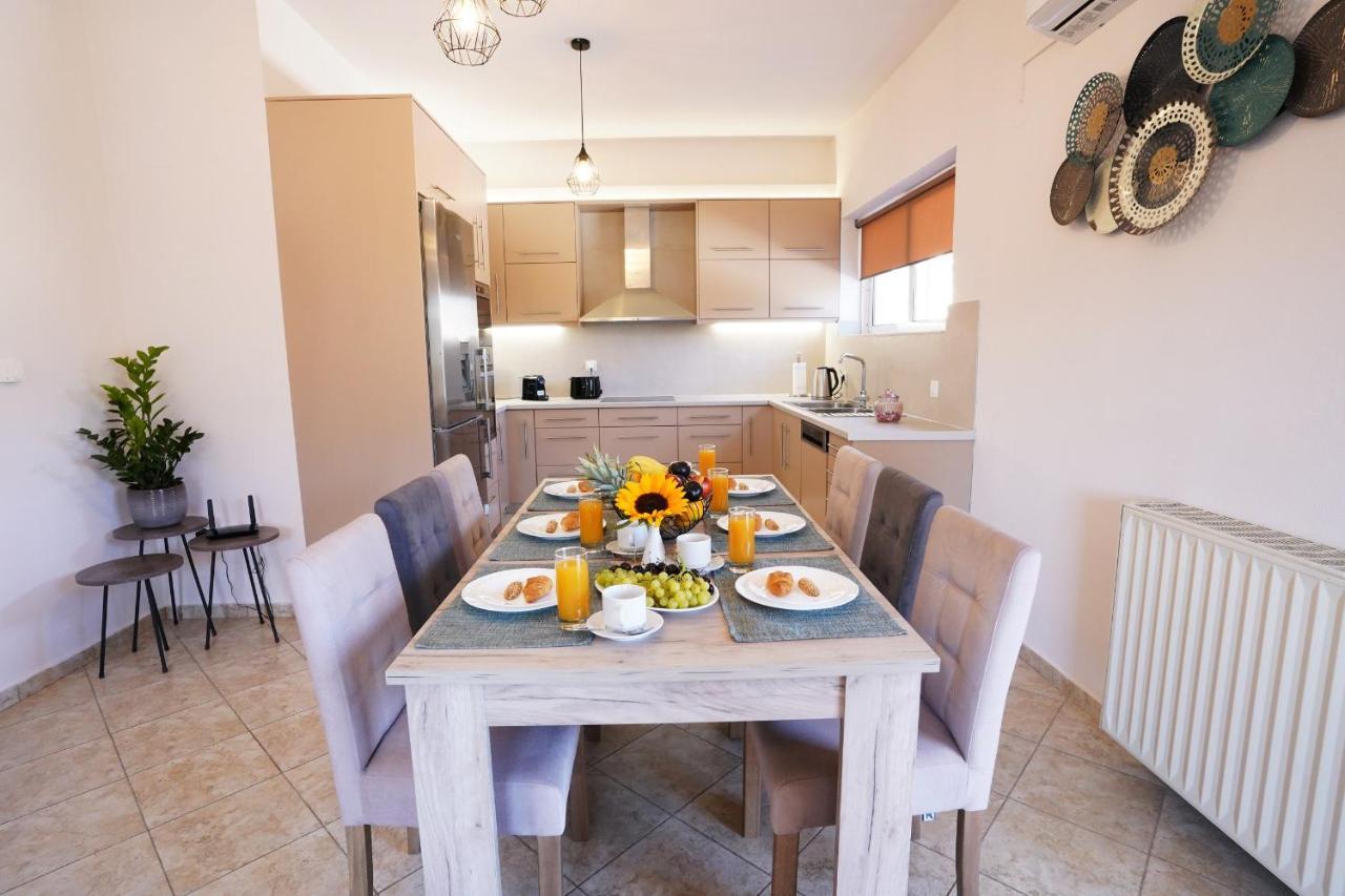 Villa Tzekos Kendrochori Bagian luar foto